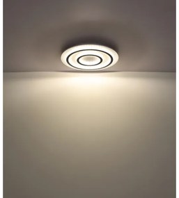 Globo 48042-60W - LED stmievateľné stropné svietidlo JAYDEN 60W/230V pr. 55 cm biela + DO