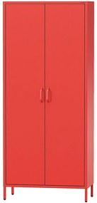 Skriňa Kovová Flavio Modern Red