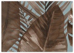 Obraz - Palmové listy, Aquarel (70x50 cm)