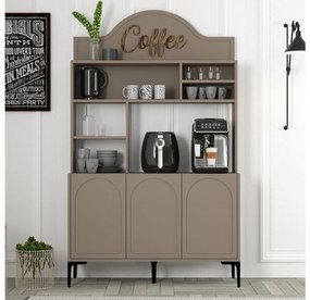 Príborník Lyra (čierna). Vlastná spoľahlivá doprava až k Vám domov. 1107704