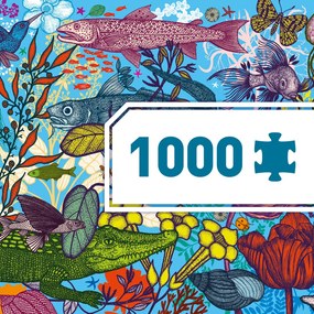 Puzzle - Zem a more - 1000 ks
