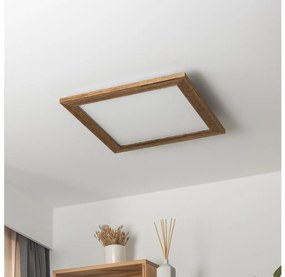 Brilagi - LED Stropné svietidlo SLIMFRAME WOOD LED/36W/230V 49,5x49,5 cm hnedá