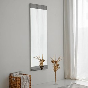 Biele zrkadlo 40 x 120 cm