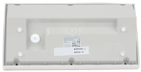 LED Vonkajšie nástenné svietidlo LED/20W/230V 3000K IP65 biela