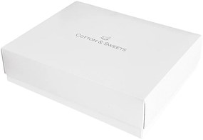 Závěsná dekorace dubový ořech bílá 23x29x10cm