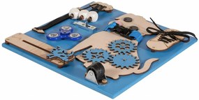 Interaktívna detská tabuľa - Psík Hugo - modrá