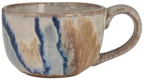 Ib Laursen Keramický hrnček Trosa Blue Texture 160 ml