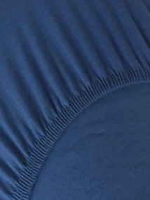 Jersey plachta Classic 140 x 200 cm – tmavo modrá