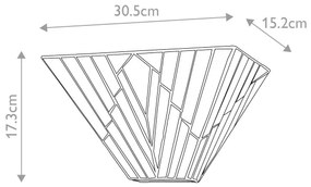 Elstead TF-ALDERLEY-WU - Nástenné svietidlo Tiffany ALDERLEY 2xE14/40W/230V