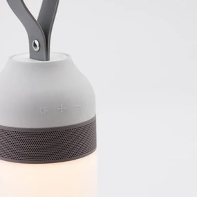 LED stojaca lampa Maya Svetlá sivé