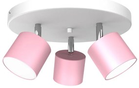 Bodové svietidlo DIXIE 3xGX53/11W/230V ružová