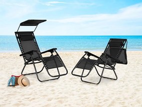 Skladacie a polohovateľné záhradné lehátko