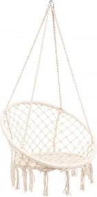 MI Hojdacie kreslo BRASIL HOOP béžové