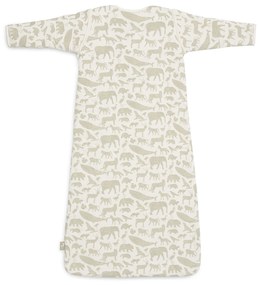 Spací vak 2v1 70cm Animals Olive Green