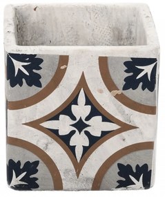 Betónový kvetináč Azulejos 11 cm