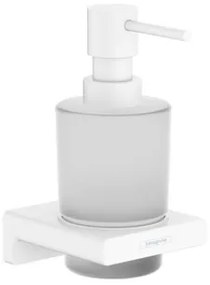 Hansgrohe AddStoris dávkovač mydla s držiakom vo farbe matná biela 41 745 700