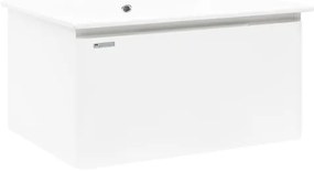 Kúpeľňová skrinka s umývadlom Naturel Ancona 100x45x46 cm biela ANCONA2100DVB, 1 ks