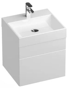 Ravak XJO01250000 - Závesné umývadlo NATURAL 50x45 cm liaty mramor/biela