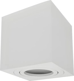 Přisazená halogenová trubice GU10 LED pohyblivé stropní bodové světlo bílé