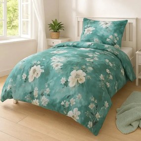 Jahu Bavlněné saténové povlečení DELUXE Fiona 140x200, 70x90 cm