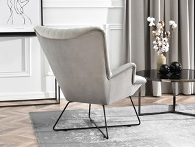 Relaxačné kreslo Nuttshell (sivá + čierna). Akcia -20%. Vlastná spoľahlivá doprava až k Vám domov. 1136215