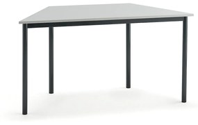 Stôl BORÅS TRAPETS, 1400x700x720 mm, laminát - šedá, antracit