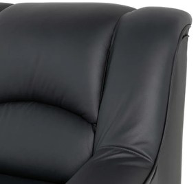 Kožená sedacia súprava DUBAJ LUX 3+2+1, tm. modrá (K-58)