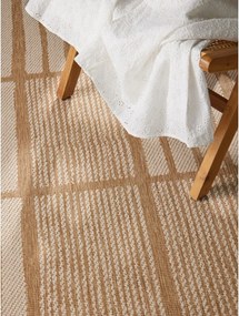 Krémovobiely/v prírodnej farbe vnútorný a vonkajší koberec 200x300 cm Haringey Allington – Ted Baker