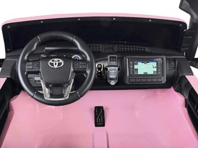 JOKOMISIADA Elektromobil Toyota Hilux pre 2 osoby, model PA0250 ružové