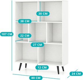 Moderná Knihařská Polica