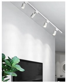 BERGE Reflektor GU10 1C biely VISION MAX