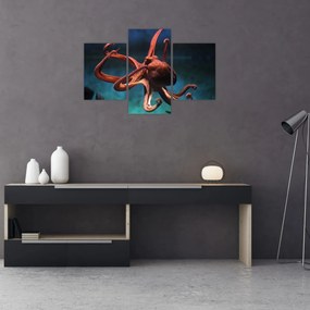 Obraz - Chobotnica (90x60 cm)