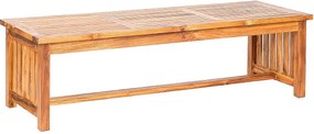 DEOKORK Teakový konferenčný stolík ROSALINE 120 × 65 × 48 cm