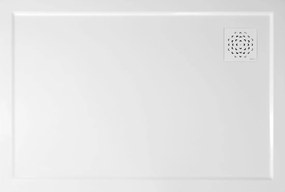 Gelco Gelco, XENA vanička z liateho mramoru, obdĺžnik 120x80cm, biela, HX12080