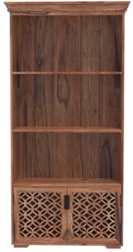 Knižnica Mira 90x180x35 indický masív palisander Only stain