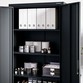 Kovová skriňa JAN Compact 1750 x 800 x 400 mm, antracitová