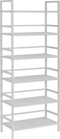 XXXLutz REGÁL NA TOPÁNKY, biela, 59/144/30 cm PBJ - Online Only drobný nábytok - 000537003501