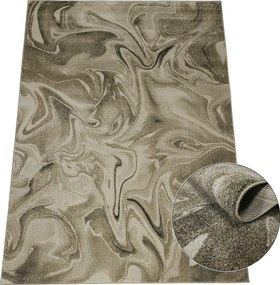Koberec Wenus 7773 BEIGE – béžový s abstraktným vzorom Rozmer: 280x370 cm