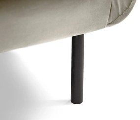 Zamatová štvormiestna pohovka Vienna 230 × 92 × 95 cm