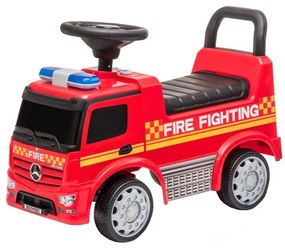 Odrážadlo Mercedes Hasiči 2xAA červená