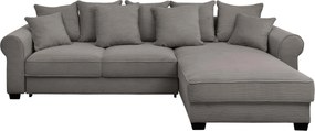 XXXLutz ROHOVÁ SEDAČKA, textil, hnedá MID.YOU - Sedačky - 002220047328