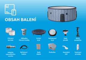 Mspa | Bazén vírivý MSPA TIDAL-ECO F-TD066WE | 11400306