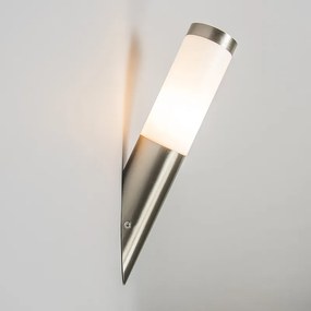 Moderná vonkajšia nástenná lampa oceľ IP44 - Rox