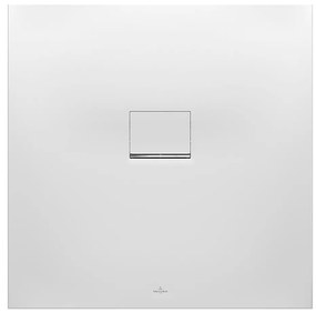 Villeroy & Boch SQUARO INFINITY - Sprchová vanička 100x100cm, Quaryl®, Stone White UDQ1010SQI1V-RW