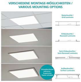 Eglo 32813 - LED Stropné svietidlo SALOBRENA LED/40W/230V