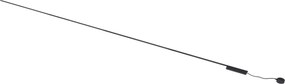 Moderný koľajnicový systém čierny 1-fázový 400 cm - Magnetic