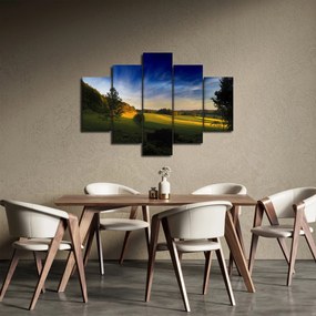 Obraz - Horská lúka (150x105 cm)
