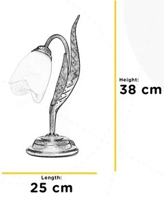 ONLI - Stolná lampa SONIA 1xE14/6W/230V