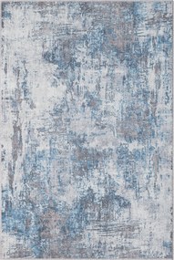 My Flair, Kusový koberec Avery blau/grau – na von aj na doma, 160x230, modrá, chodba / predsieň