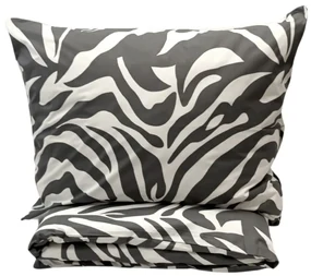 Obliečky bavlnené Zebra 200x140cm+90x70cm TiaHome